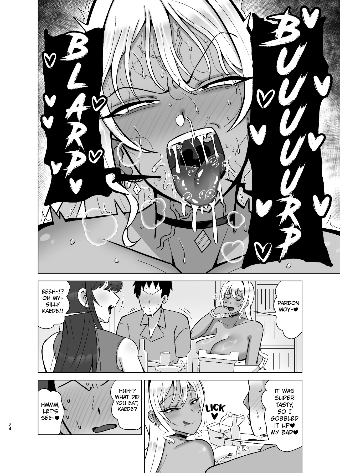 Hentai Manga Comic-My Girlfriend's Friend is a Super Pervy Tanned Gal-Read-23